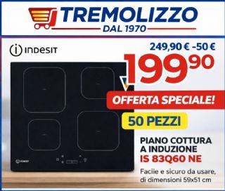 PIANCO COTTURA INDESIT IS83Q60NE